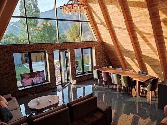 Qafqaz Wood Chalet Gabala Bagian luar foto