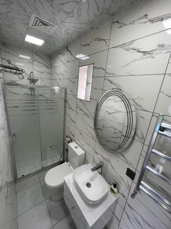 Qafqaz Wood Chalet Gabala Bagian luar foto
