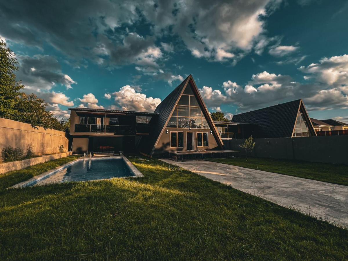 Qafqaz Wood Chalet Gabala Bagian luar foto