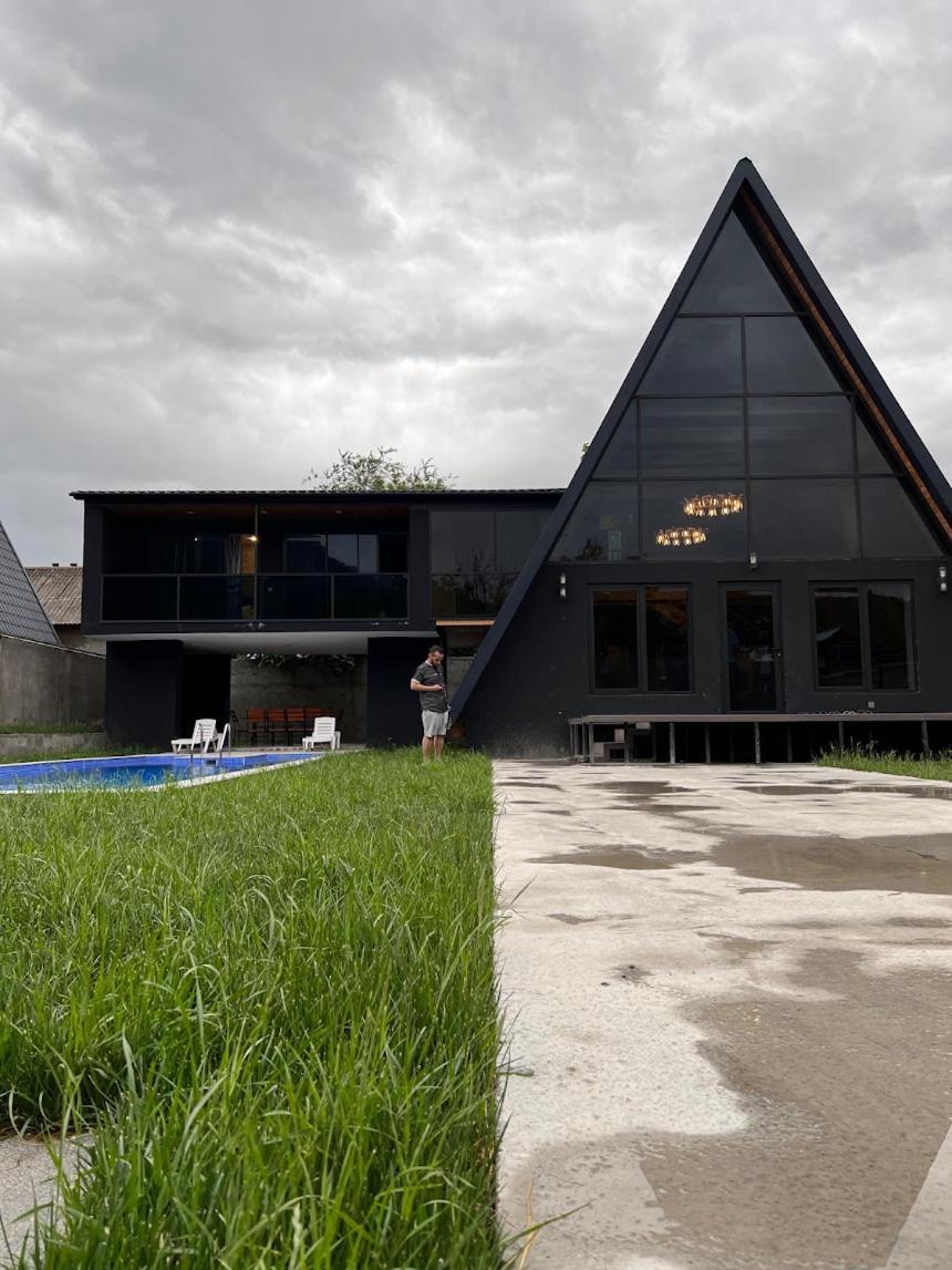 Qafqaz Wood Chalet Gabala Bagian luar foto