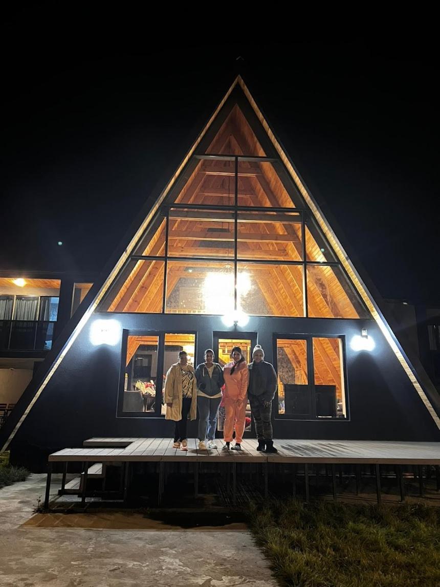 Qafqaz Wood Chalet Gabala Bagian luar foto