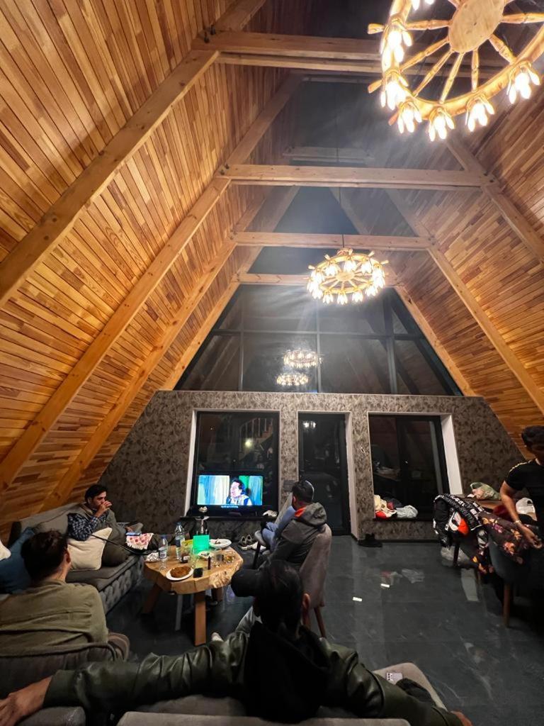 Qafqaz Wood Chalet Gabala Bagian luar foto