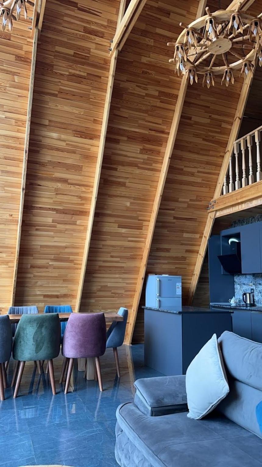 Qafqaz Wood Chalet Gabala Bagian luar foto