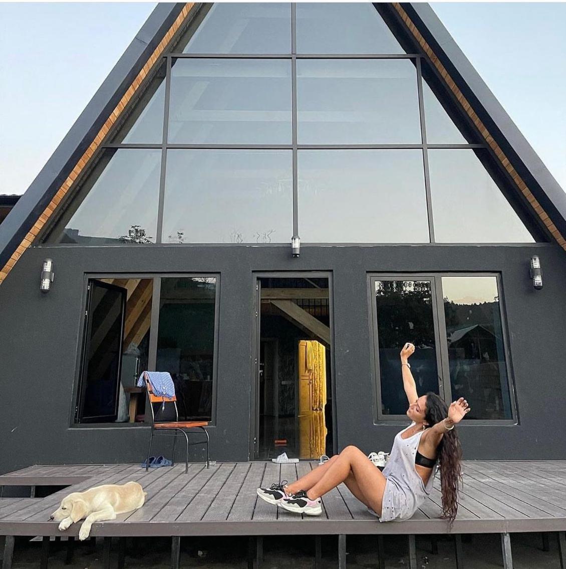 Qafqaz Wood Chalet Gabala Bagian luar foto