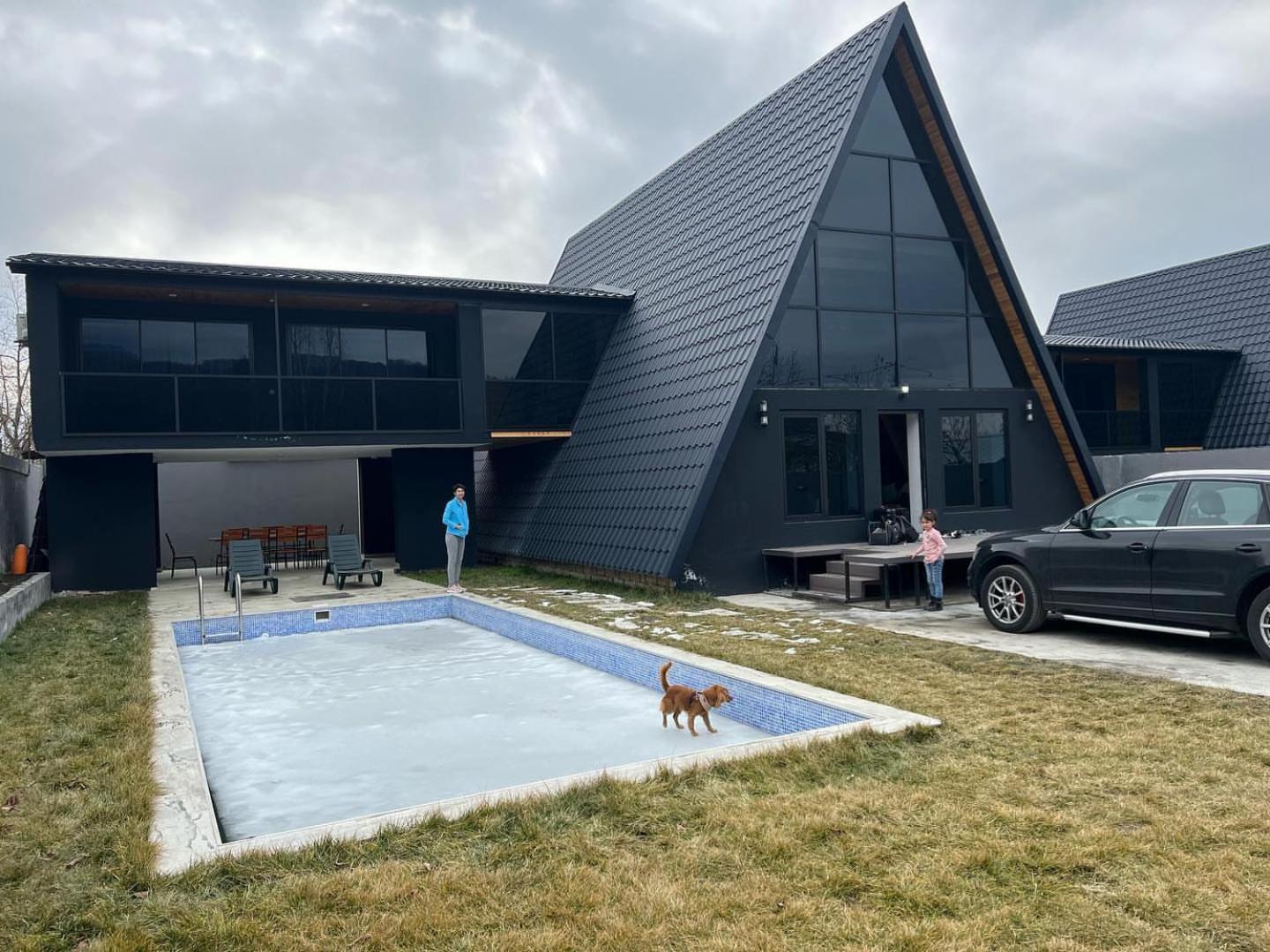 Qafqaz Wood Chalet Gabala Bagian luar foto