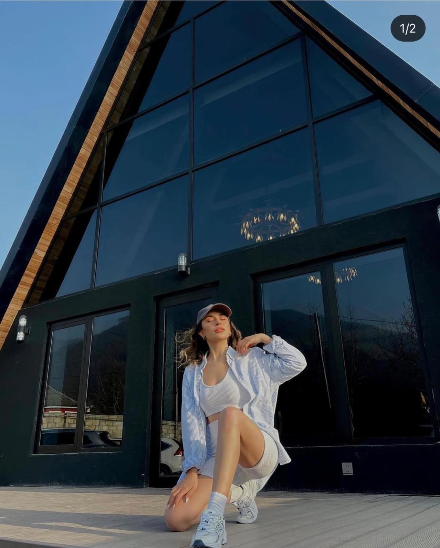 Qafqaz Wood Chalet Gabala Bagian luar foto
