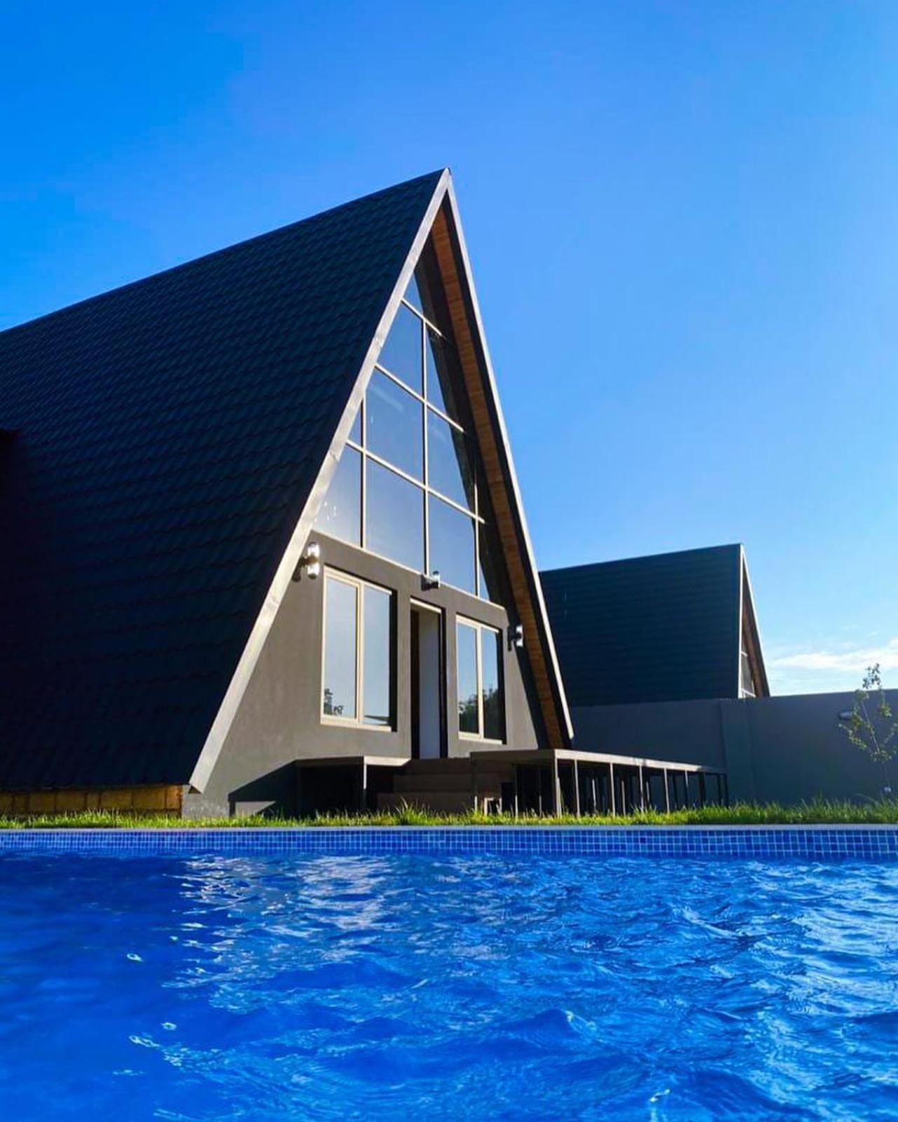 Qafqaz Wood Chalet Gabala Bagian luar foto